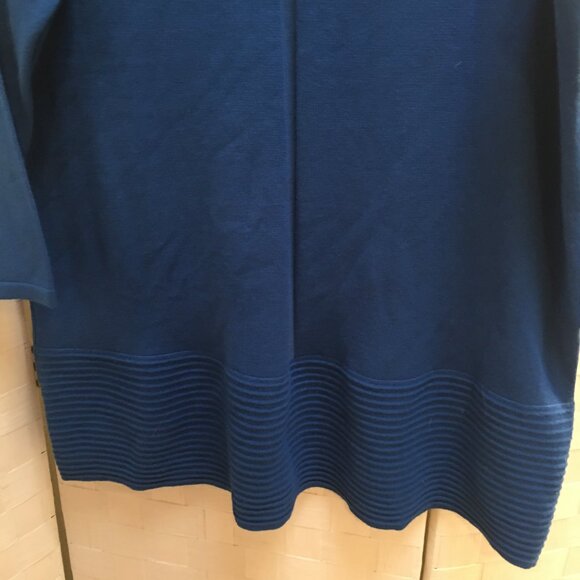 NWT Tint & Shadow blue tunic sweater 1X - Picture 5 of 8
